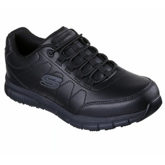 ZAPATILLA SEGURIDAD SKECHERS NAMPA OSIL NEGRA 200272EC/BLK