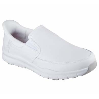 ZAPATILLA SEGURIDAD SKECHERS SLIP-INS NAMPA BROXTIN BLANCA 200304EC/WHT