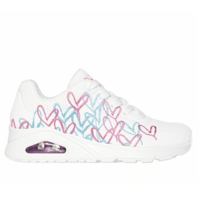 SKECHERS MUJER UNO GOLDE BLANCO 177975 WPTQ