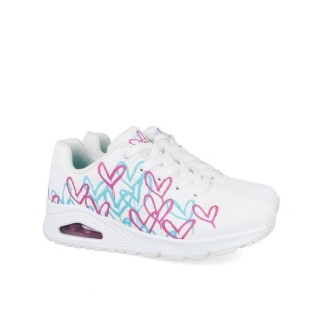 SKECHERS MUJER UNO GOLDE BLANCO 177975 WPTQ