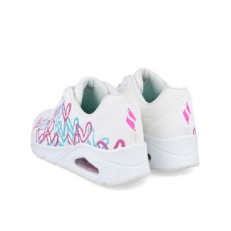 SKECHERS MUJER UNO GOLDE BLANCO 177975 WPTQ