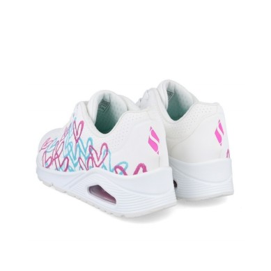 SKECHERS MUJER UNO GOLDE BLANCO 177975 WPTQ