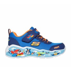 ZAPATILLAS SKECHERS PLAY SCENE BEBE 407312N/BLNV AZUL