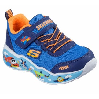 ZAPATILLAS SKECHERS PLAY SCENE BEBE 407312N/BLNV AZUL
