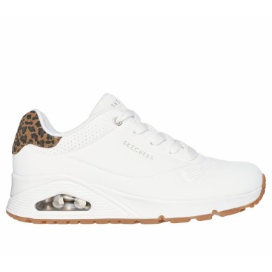 SKECHERS MUJER UNO JUNGLE BLANCA 177093WHLD