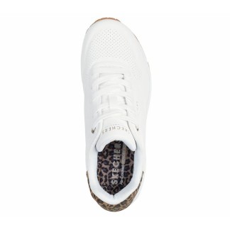 SKECHERS MUJER UNO JUNGLE BLANCA 177093WHLD
