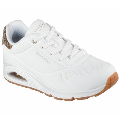 SKECHERS MUJER UNO JUNGLE BLANCA 177093WHLD