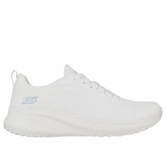 Zapatillas Skechers Bobs Sport Squad  Mujer Blanca 117209OFWT