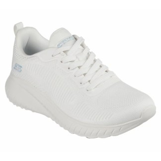 Zapatillas Skechers Bobs Sport Squad  Mujer Blanca 117209OFWT