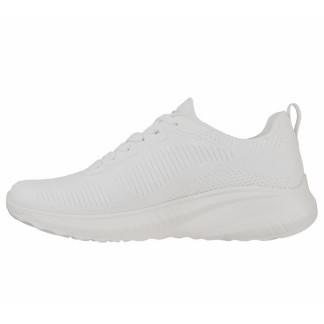 Zapatillas Skechers Bobs Sport Squad  Mujer Blanca 117209OFWT