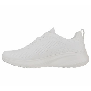 Zapatillas Skechers Bobs Sport Squad  Mujer Blanca 117209OFWT