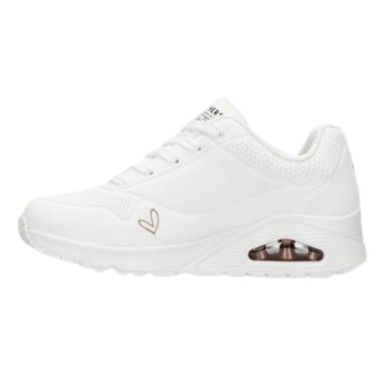 SKECHERS MUJER UNO GOLDE BLANCO 177975 WTRG