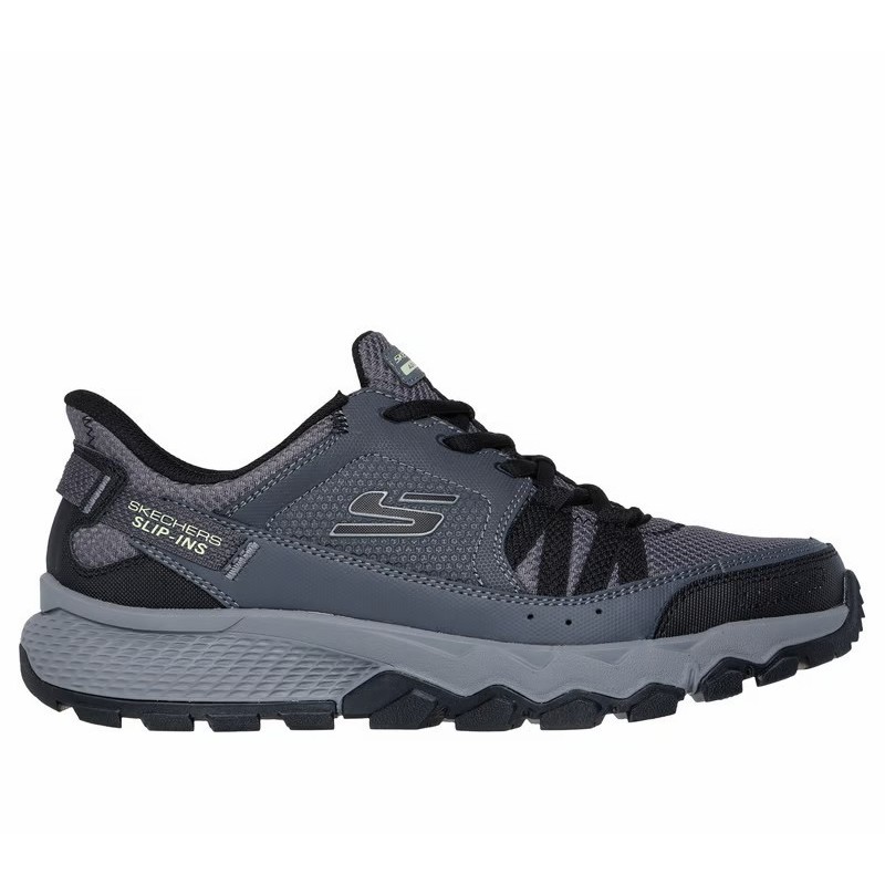 SKECHERS  HOMBRE DYNAMITE AT-ESCAPAR 237634/CCBK GRIS