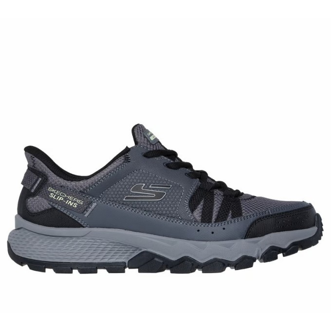 SKECHERS  HOMBRE DYNAMITE AT-ESCAPAR 237634/CCBK GRIS