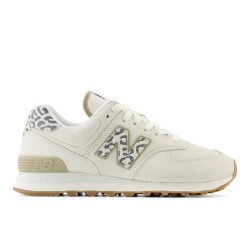 NEW BALANCE  WL574XD2 MUJER BEIGE  LEOPARDO