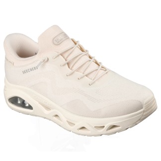 ZAPATILLA SKECHERS GLIDE STEP AIR BEIGE MUJER 190115/OFWT