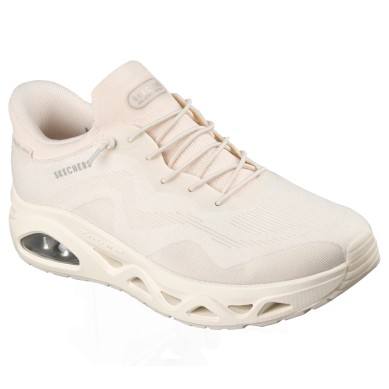 ZAPATILLA SKECHERS GLIDE STEP AIR BEIGE MUJER 190115/OFWT