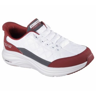 SKECHERS SLIP-INS CONTOUR FOAM  HOMBRE 232619/WBUG BLANCO Y GRANATE
