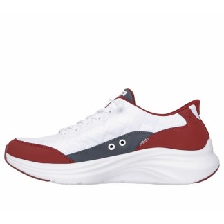 SKECHERS SLIP-INS CONTOUR FOAM  HOMBRE 232619/WBUG BLANCO Y GRANATE
