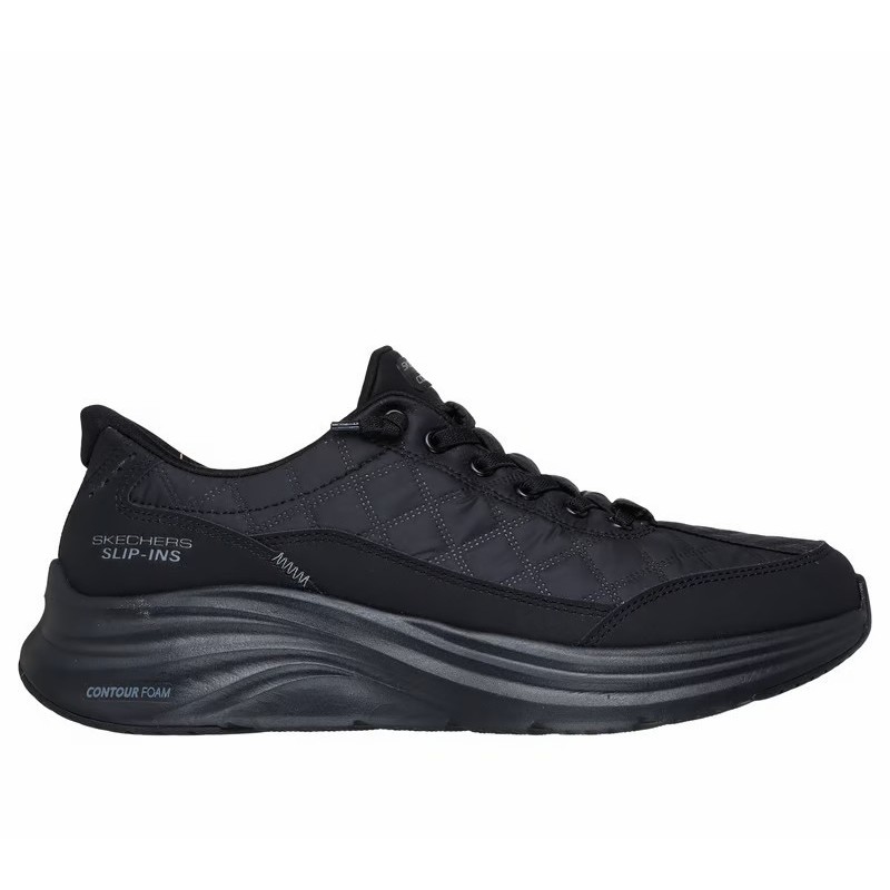 SKECHERS SLIP-INS CONTOUR FOAM  HOMBRE 232619/BBK NEGRA