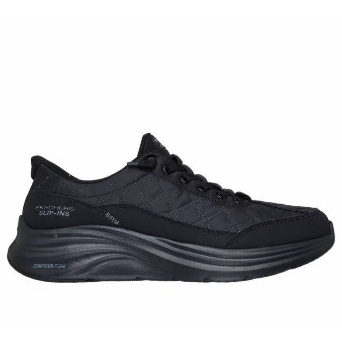 SKECHERS SLIP-INS CONTOUR FOAM  HOMBRE 232619/BBK NEGRA