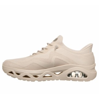 ZAPATILLA SKECHERS UNO GLIDE STEP AIR BEIGE HOMBRE 183421/NAT