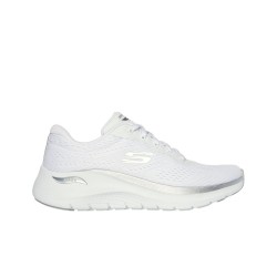 SKECHERS MUJER ARCH FIT 2.0 GLOW THE DISTANCE 150067/WSL BLANCA