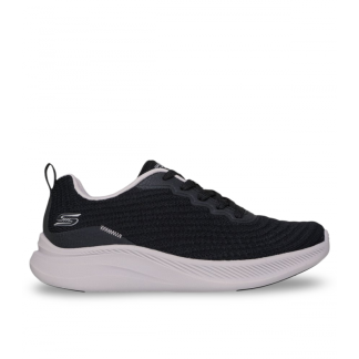 ZAPATILLA SKECHERS MUJER BOBS MODA FLEX-MELLOW DAWN NEGRA 117731/BLK