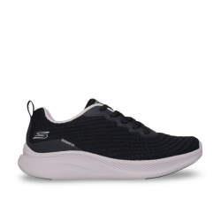 ZAPATILLA SKECHERS MUJER BOBS MODA FLEX-MELLOW DAWN NEGRA 117731/BLK