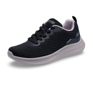 ZAPATILLA SKECHERS MUJER BOBS MODA FLEX-MELLOW DAWN NEGRA 117731/BLK
