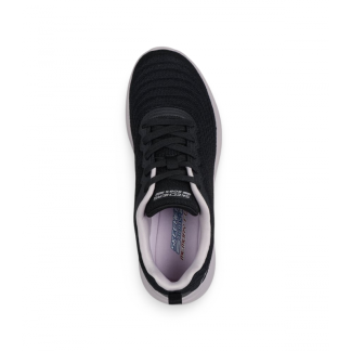 ZAPATILLA SKECHERS MUJER BOBS MODA FLEX-MELLOW DAWN NEGRA 117731/BLK