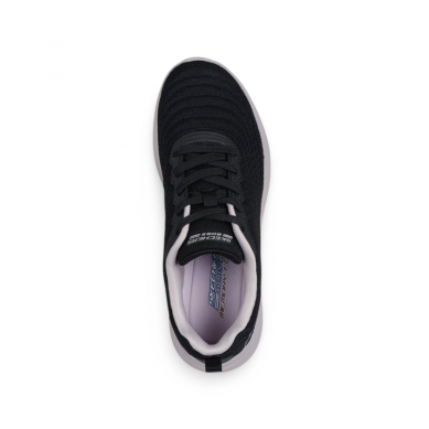 ZAPATILLA SKECHERS MUJER BOBS MODA FLEX-MELLOW DAWN NEGRA 117731/BLK