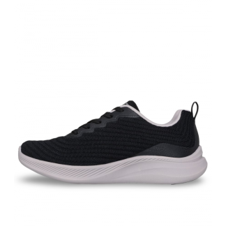 ZAPATILLA SKECHERS MUJER BOBS MODA FLEX-MELLOW DAWN NEGRA 117731/BLK