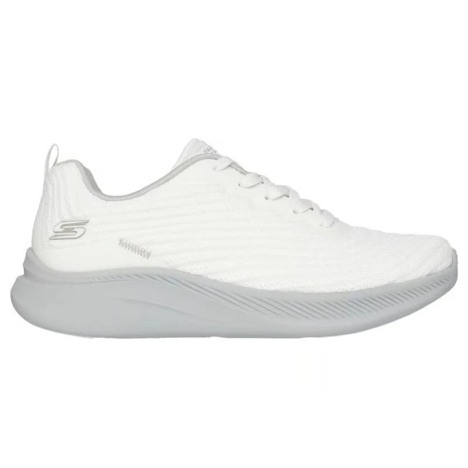 ZAPATILLA SKECHERS MUJER BOBS MODA FLEX-MELLOW DAWN BLANCA 117731/WHT