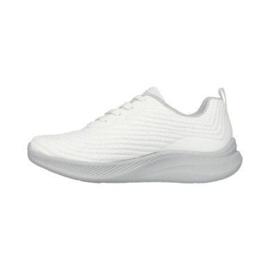 ZAPATILLA SKECHERS MUJER BOBS MODA FLEX-MELLOW DAWN BLANCA 117731/WHT