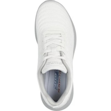 ZAPATILLA SKECHERS MUJER BOBS MODA FLEX-MELLOW DAWN BLANCA 117731/WHT