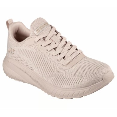 ZAPATILLA SKECHERS MUJER BOBS  SPORT SQUAD MAQUILLAJE 117209/NUDE
