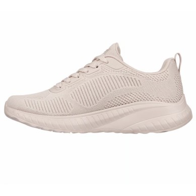 ZAPATILLA SKECHERS MUJER BOBS  SPORT SQUAD MAQUILLAJE 117209/NUDE