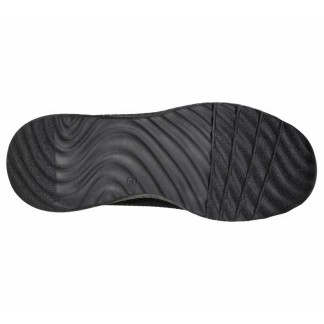 ZAPATILLA SKECHERS MUJER BOBS  SPORT SQUAD NEGRA 117209BBK
