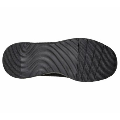ZAPATILLA SKECHERS MUJER BOBS  SPORT SQUAD NEGRA 117209BBK