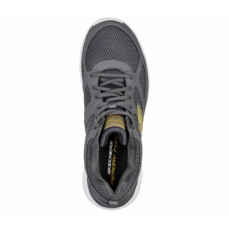 ZAPATILLA SKECHERS BURNS AGOURA HOMBRE 52635/CHAR GRIS