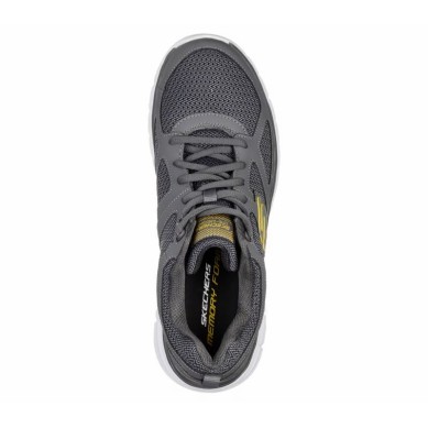 ZAPATILLA SKECHERS BURNS AGOURA HOMBRE 52635/CHAR GRIS