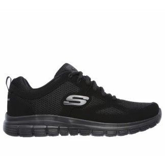ZAPATILLA SKECHERS BURNS AGOURA HOMBRE 52635/BBK NEGRA
