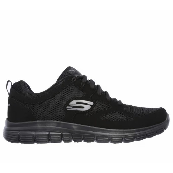 ZAPATILLA SKECHERS BURNS AGOURA HOMBRE 52635/BBK NEGRA