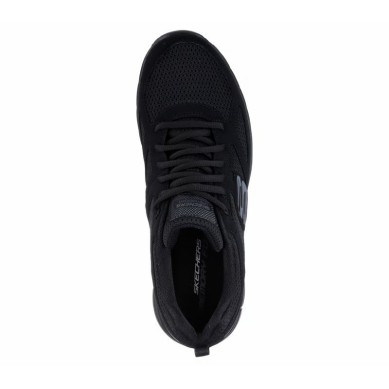 ZAPATILLA SKECHERS BURNS AGOURA HOMBRE 52635/BBK NEGRA