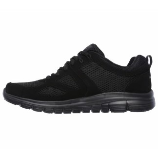 ZAPATILLA SKECHERS BURNS AGOURA HOMBRE 52635/BBK NEGRA