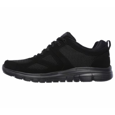ZAPATILLA SKECHERS BURNS AGOURA HOMBRE 52635/BBK NEGRA
