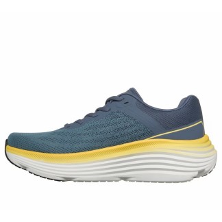 ZAPATILLA SKECHERS MAX  ENDEAVOUR ARDENA 220609SLT GRIS Y AMARILLO
