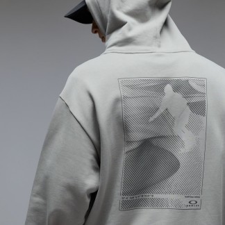 SUDADERA OAKLEY HOMBRE GRIS SANDBOARD HOODIE FOA407910