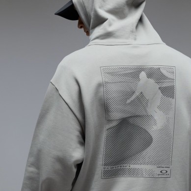SUDADERA OAKLEY HOMBRE GRIS SANDBOARD HOODIE FOA407910